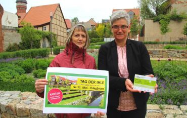 vlnr: Sonnhild Noack und Michael Bärbel © Tourist-Information Burg
