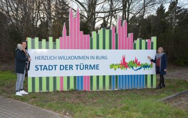 Stadt präsentiert neue Stadteingänge © Mario Kraus Volksstimme